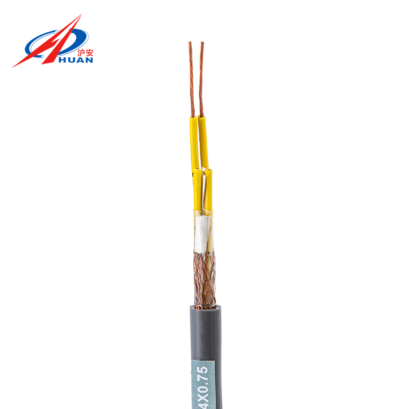 RVVP Braided Shielded Signal Cable (Waterproof, Moisture-proof, High Tensile Strength)