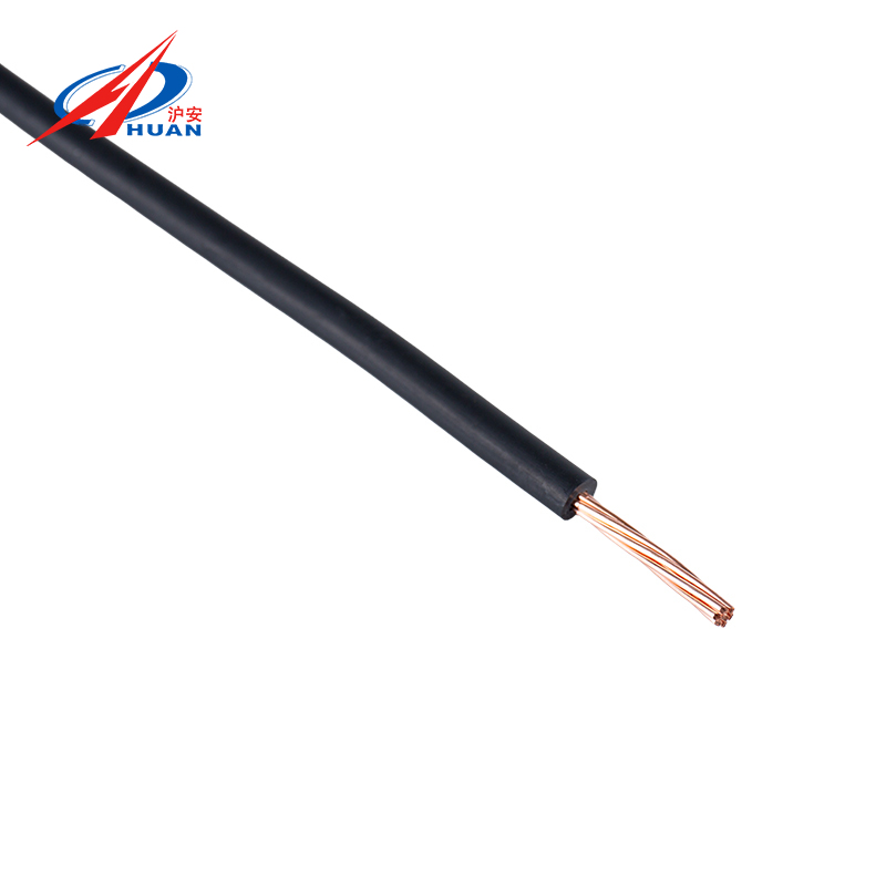 WDZ-BYJR Halogen-free, low-smoke, irradiated, flame-retardant (Class A/B/C) stranded flexible wire (an upgraded version of BVR)