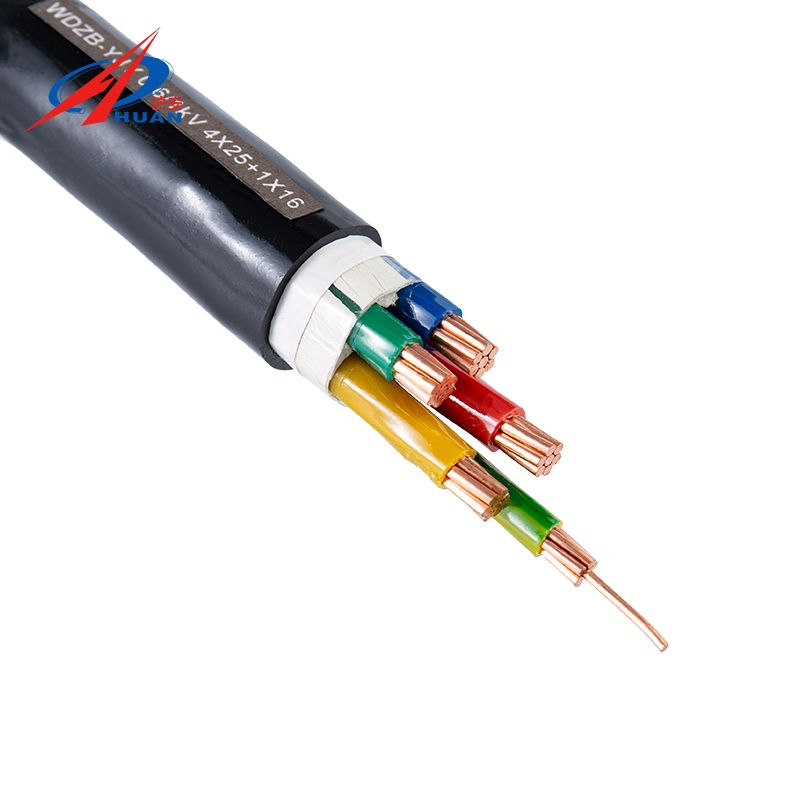 WDZ-YJY 0.6/1KV Copper core cross-linked polyethylene insulated polyolefin protective sheath halogen-free low smoke flame retardant power cable WDZ-YJY 0.6/1KV Copper core cross-linked polyethylene insulated polyolefin protective sheath halogen-free low smoke flame retardant power cable