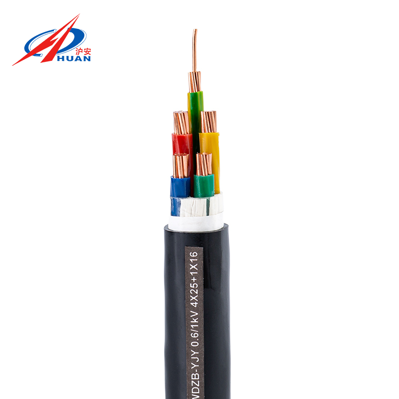 WDZ-YJY 0.6/1KV Copper core cross-linked polyethylene insulated polyolefin protective sheath halogen-free low smoke flame retardant power cable WDZ-YJY 0.6/1KV Copper core cross-linked polyethylene insulated polyolefin protective sheath halogen-free low smoke flame retardant power cable
