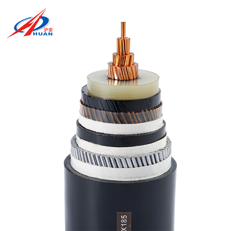 YJLV43-26kV 35kV high-voltage cable with thick steel wire armor and PE sheath, high tensile strength
