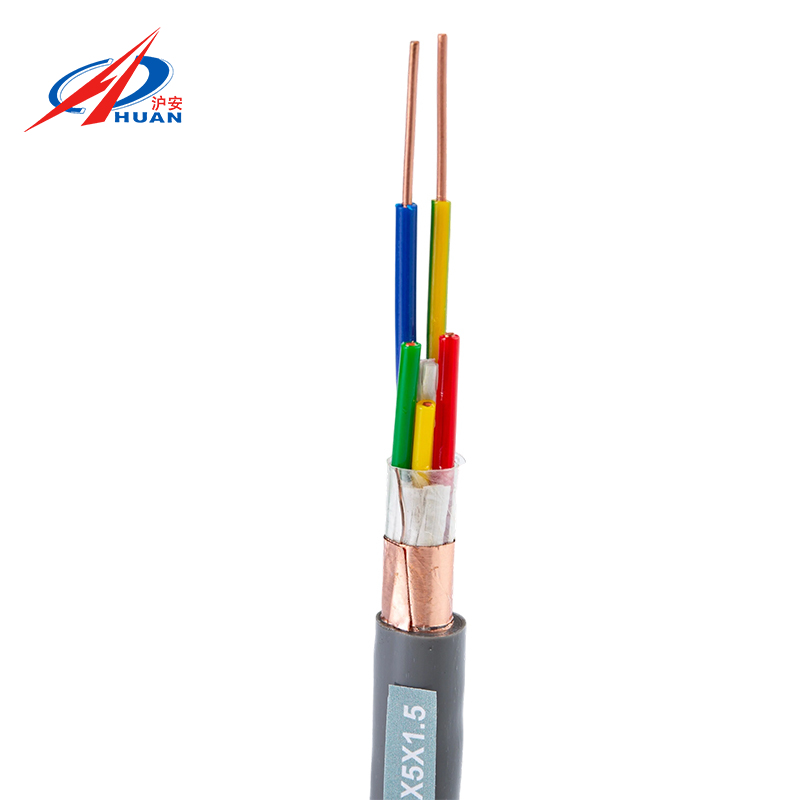DJYVP flame-retardant shielded computer cable with twisted wires resisting low and medium frequency interference
