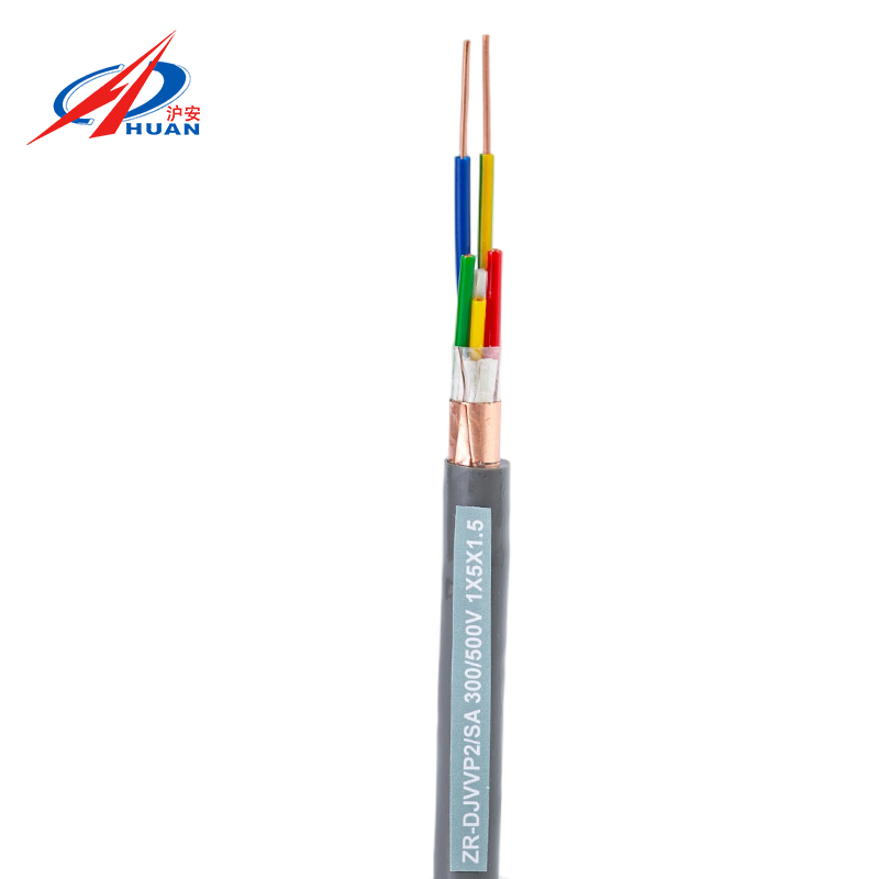 DJYVRP soft-core shielded computer cable for bends and cabinet wiring